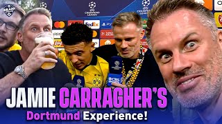 Jamie Carraghers incredible Dortmund experience ft Jadon Sancho  UCL Today  CBS Sports Golazo [upl. by Inan]