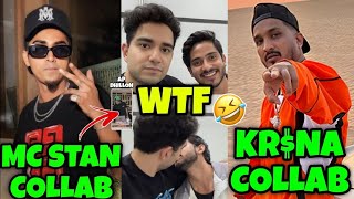 MC STAN X AP DHILLON 🤯 SAMAY RAINA PURVAV JHA MEME REACTION  DIVINE COLLAB WITH KRSNA [upl. by Donavon]