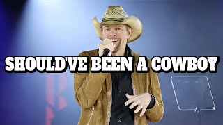 Toby Keith  Shouldve Been A Cowboy Lyrics [upl. by Amador]