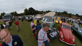 harpenden classic car show timelapse [upl. by Burtie36]