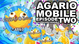 AGARIO MOBILE 1V10 SOLOING A CLAN Agario Mobile Gameplays [upl. by Howard]