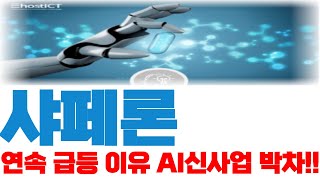 샤페론 기술이전 호재와 신사업일정까지 샤페론 샤페론목표가 샤페론주가전망 샤페론분석 원형탈모 [upl. by Thilda75]