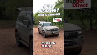 The newgen Prado is coping harsh criticism for its small boot toyota prado landcruiser [upl. by Kristie]