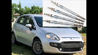 Fiat Punto 13 Multijet  Opel Vauxhall glow plug removal without removing the turbo and DPF Part 1 [upl. by Airegin799]