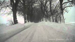 nach dem Schneesturm auf Rügen zwischen Baabe und Middelhagenwmv [upl. by Arabel]