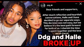 DDG amp HALLE BAILEY BROKE UP [upl. by Etnahc314]