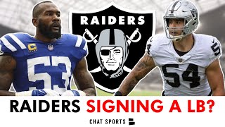 Las Vegas Raiders Signing A NFL Free Agent LB Raiders Rumors Via Sports Illustrated [upl. by Gail]