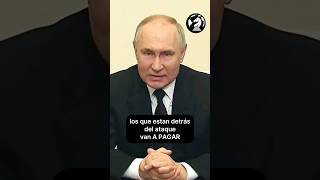 Putin reacciona al atentado contra Moscú putin viral rusia [upl. by Rip]