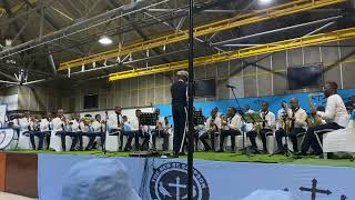 St James Fanfare Band Modimo o Mosa The New sampson concert 2024 [upl. by Nired]