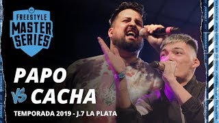 PAPO VS CACHA  FMS ARGENTINA JORNADA 7 TEMPORADA 2019 [upl. by Nlocnil701]