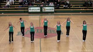 Rio Americano Song Team Performs at Rio vs Del Campo  12010 [upl. by Assilac]