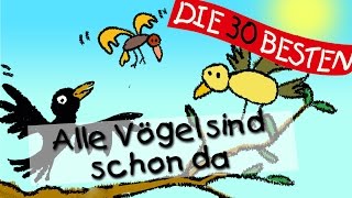 Alle Vögel sind schon da  Traditionelle Kinderlieder  Kinderlieder [upl. by Ahseiuqal]