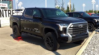 2023 Toyota Tundra Limited with a TRD Lift Kit on 28565R20 Tires [upl. by Willamina]