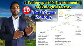 Ecological Factors  Environmental Factors Biotic and Abiotic Factors Ecology part10 [upl. by Belden847]