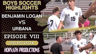 Urbana Vs Benjamin Logan Highlights  Ohio High School Boys Soccer [upl. by Retla800]