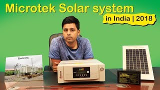 Microtek Solar inverter msun 935  1135 1735 2035 unboxing  2019  loomsolar [upl. by Vanthe575]