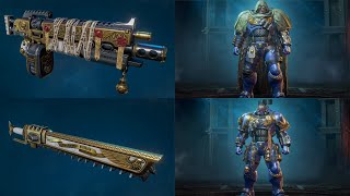 Warhammer 40K Space Marine 2  All Weapons Classes Skins amp Armour Full Customization [upl. by Bej]