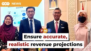 Ensure accurate revenue projections in budget Tengku Zafrul told [upl. by Adnamor]