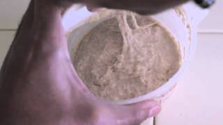 Tartine Bread Sourdough Starter Feeding [upl. by Sonni]