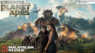 Kingdom Of The Planet Of The Apes Movie Malayalam Review  Entertainment Maniac [upl. by Nylirret]