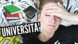 PRIMO GIORNO DI UNIVERSITÀ  EmmaVlogs [upl. by Neerhtak]