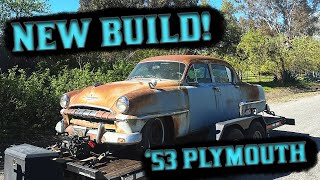 NEW PROJECT CAR WILL IT RUN 1953 Plymouth Cranbrook [upl. by Gabbie]