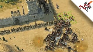 Stronghold Crusader 2  4P Unleash the Madness  Multiplayer Gameplay [upl. by Ahsets]