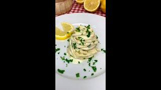 PASTA AL LIMONE 🍋 EFFETTO quotMAMMAMIAquot Shorts [upl. by Lyrad]