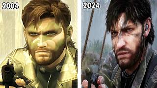 Metal Gear Solid Snake Eater After 20 Years Side by Side Comparision [upl. by Romelda]