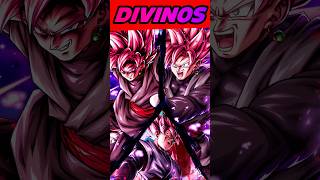 LOS 3 MAS DIVINO DE TODO LEGENDS dragonballlegends dblegends dragonball goku gokublack vegeta [upl. by Kcaj]