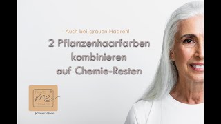 Umstyling mit 72 🙏 Pflanzenhaarfarbe → 2 Farbtöne kombinieren  blond amp tizian LOVE IT ♥♥♥ [upl. by Cook]