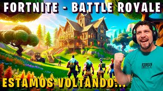 FORTNITE  SALVE O MUNDO BATTLE ROYALE AVENTURA MASMORRAS REI MÍTICO 160 ALERTAS STW [upl. by Nuarb]