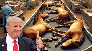 The Surprising Truth Inside The Horse Sausage Factory  TAO Farm [upl. by Godding]