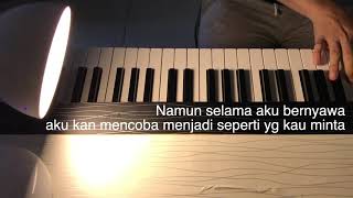 Chrisye  Seperti Yang Kau Minta  Piano Only [upl. by Ahsinor]