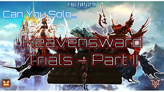 FFXIV  Can You Solo Heavensward Trials Extreme [upl. by Cavallaro]