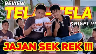 REVIEW TELA TELA KRISPI 🤤  JAJANAN MOJOKERTO [upl. by Airlia]