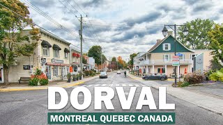 Montreal Driving Tour in Dorval Quebec Canada  Montreal City Drive Tour 2020 [upl. by Zitah642]