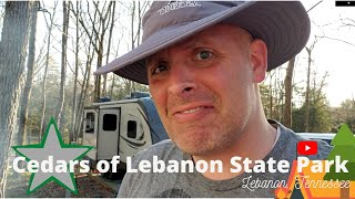 Cedars of Lebanon  Campground Review Lebanon Tennessee [upl. by Mharba804]