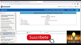 SUSPENSION DE RETENCIONES DE CUARTA CATEGORIA  SUNAT 2019 [upl. by Amabel]