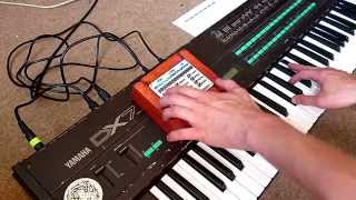 Yamaha DX7 vs ARPIE  MIDI Arpeggiator [upl. by Thanasi]