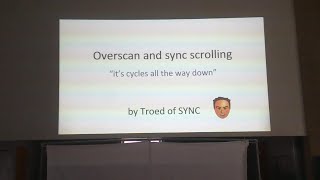 STNICCC 2015 Overscan and sync scrolling by Troed of SYNC v2 [upl. by Radke882]