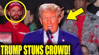 Crowd Falls SILENT As Trump COLLAPSES In DISASTER Rally [upl. by Seyler648]