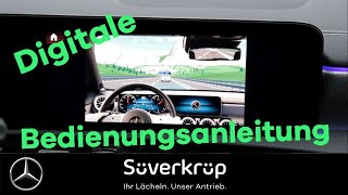 Die digitale Bedienungsanleitung von MercedesBenz  Süverkrüp AKlasse MBUX Tipps und Tricks [upl. by Primrose]