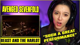 First Time Reaction to Avenged Sevenfold  Beast And The Harlot [upl. by Lore]