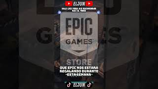 RECLAMA LOS 2 JUEGOS GRATIS DE EPIC GAMES AHORA MISMO epicgames juegosgratis eljun [upl. by Ivanna]