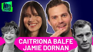 Id Take Christian Grey To Belfast Jamie Dornan amp Caitriona Balfe On Bonding Over Bad Dancing [upl. by Eixirt]