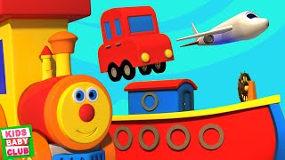 Modes Of Transport Learning Videos for Children by Kids Baby Club [upl. by Aremaj]