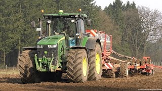 John Deere 8370R I Aussaat 2018 I Horsch Focus 6TD [upl. by Jareb]