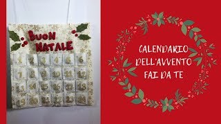 Calendario dellavvento fai da te con Pannolenci [upl. by Brosy]