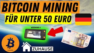 BITCOIN MINING 2023 FÜR UNTER 50 EURO  NERD MINER 2 TUTORIAL  625 BTC  SUPER EASY EINRICHTEN [upl. by Lustick609]